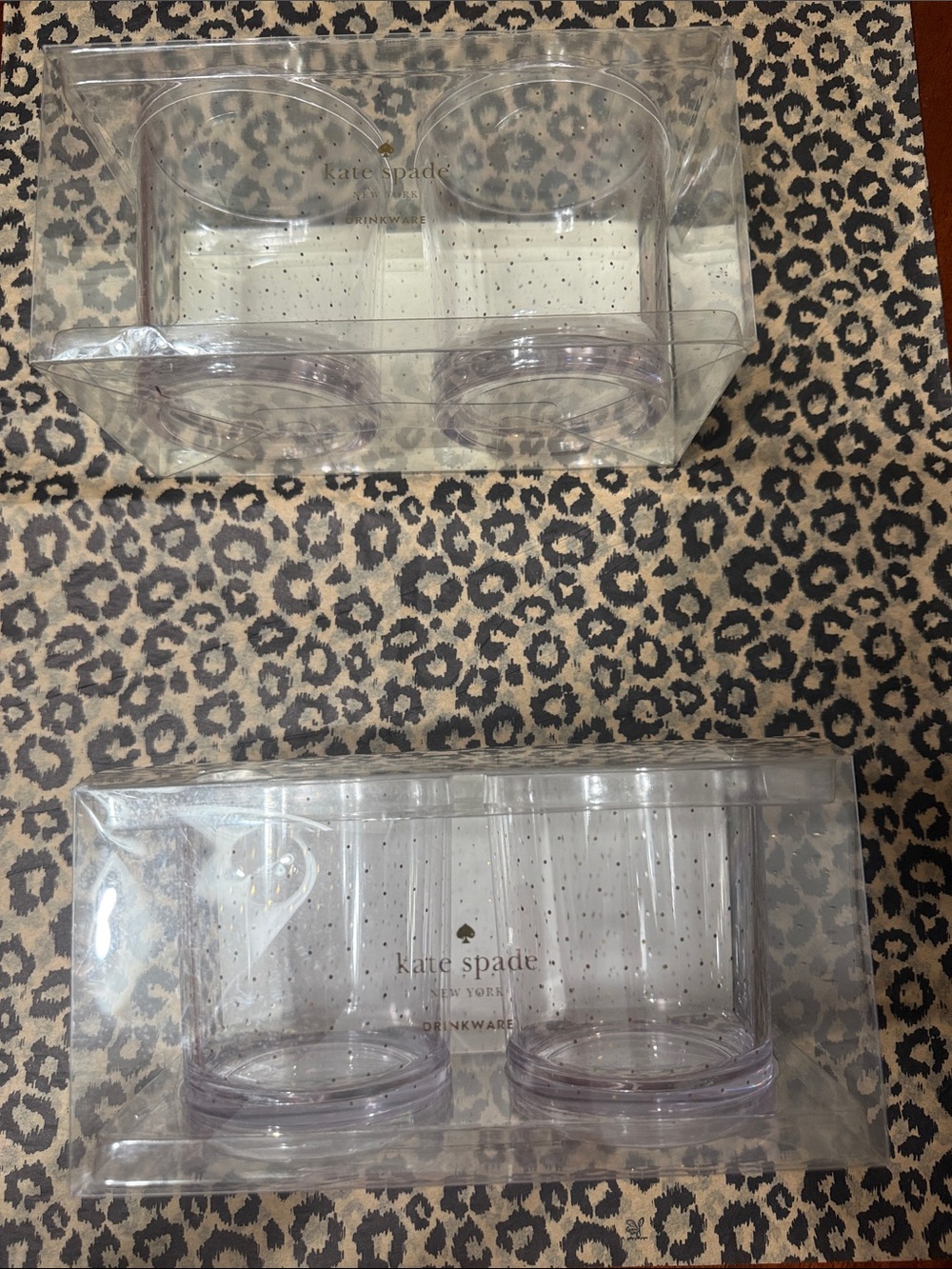 NIB Kate Spade New York drinkware 2 sets
